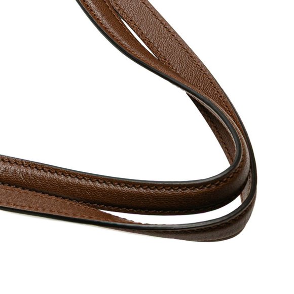 GUCCI Brown Leather Horsebit Tote Bag - Picture 4 of 10